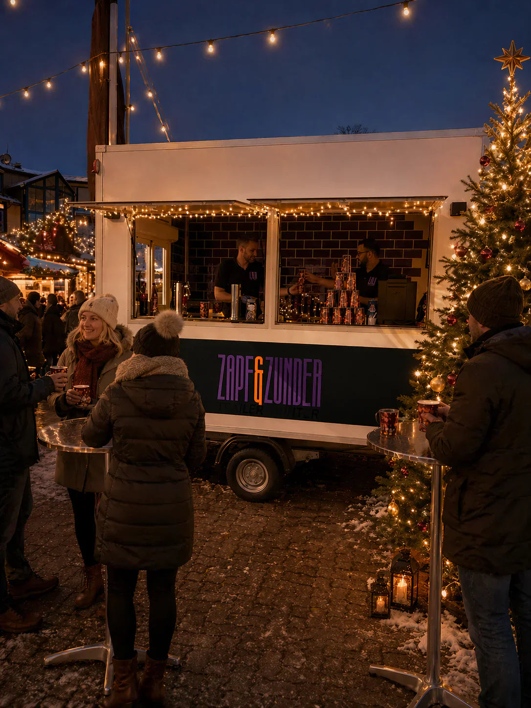 Glühwein-Stand & Schankwagen mieten für Weihnachtsmärkte in Hannover