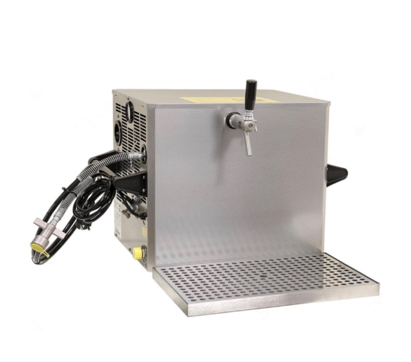 Mobile Zapfanlage 80 L/h – mobiler Bierkühler mit Zapfhahn mieten bei Zapf & Zunder