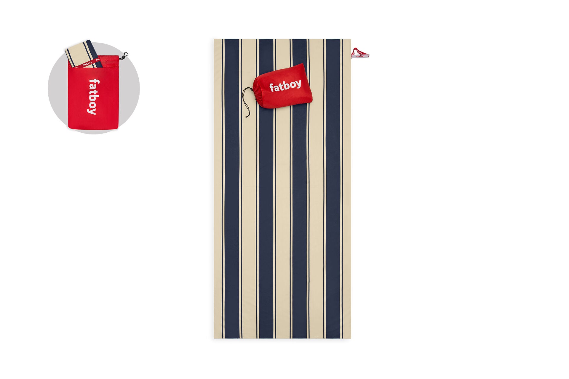 Fatboy Beach Baggy XL Tasche Stripe Navy
