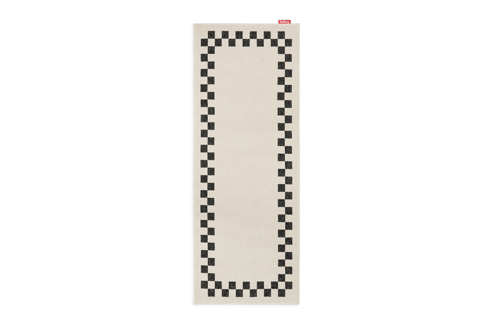 Fatboy Carpretty Catwalk Teppich Anthracite / Creme