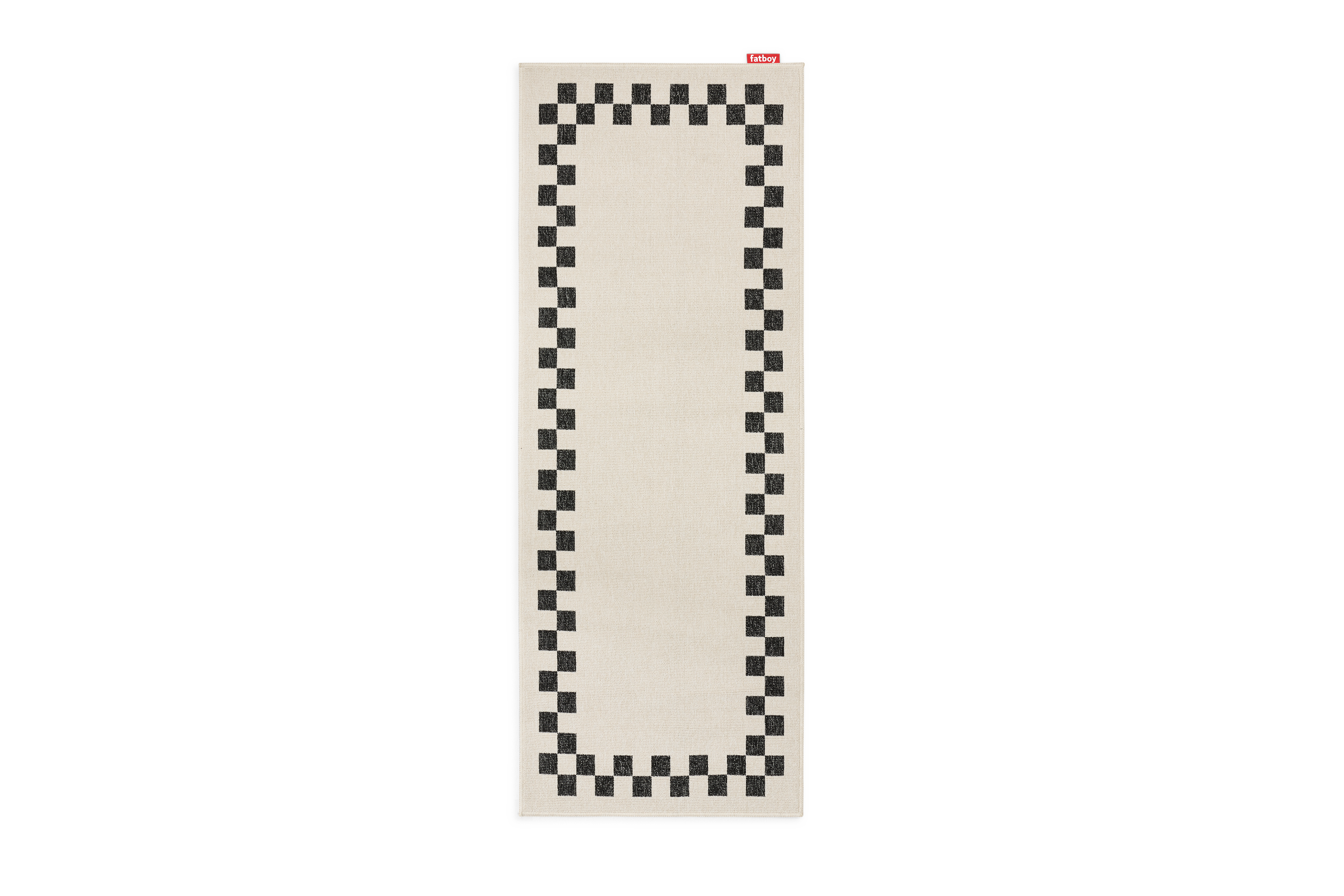 Fatboy Carpretty Catwalk Teppich Anthracite / Creme