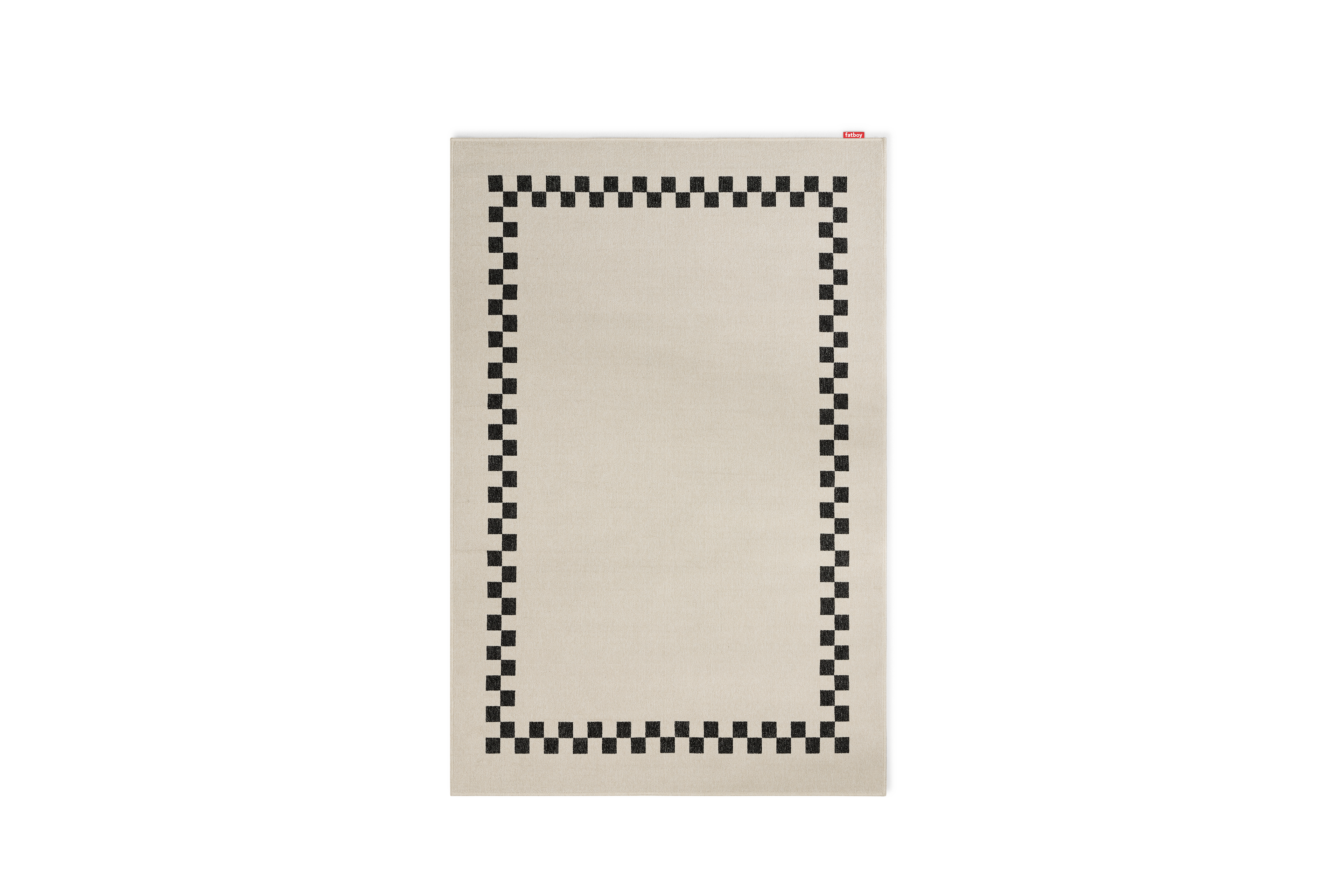 Fatboy Carpretty Petit Teppich Anthracite / Creme