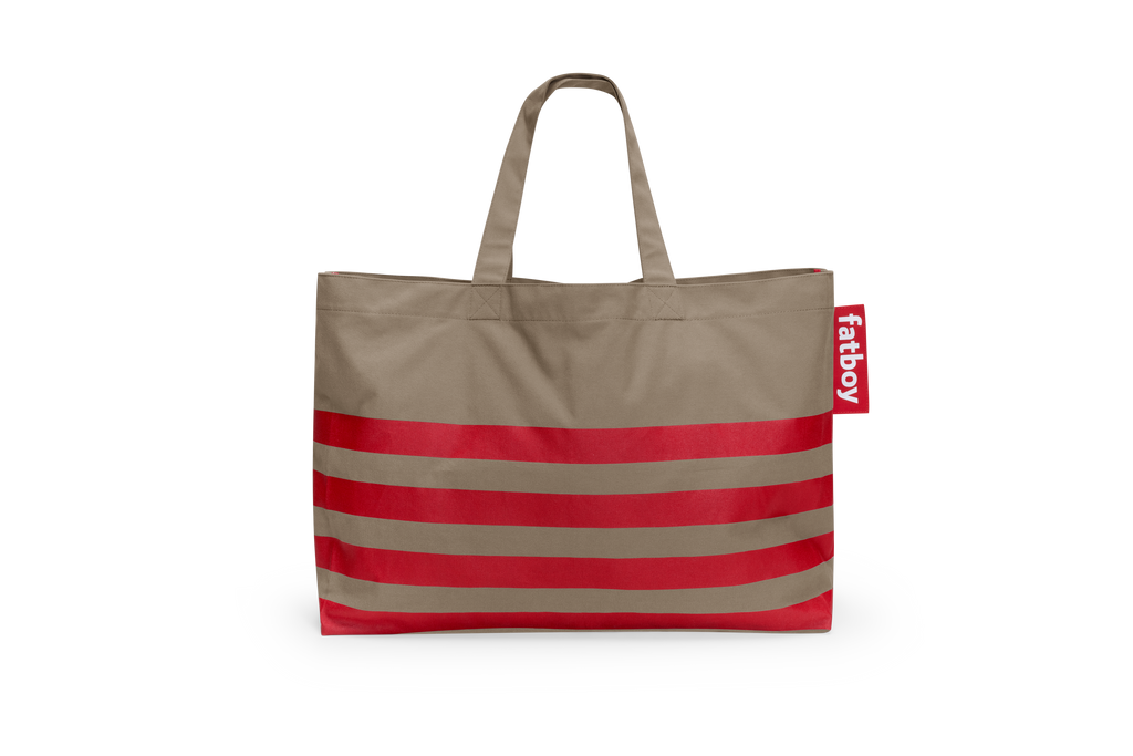 Fatboy Carry-Too-Much-Bag Canvas Tasche Taupe Grey