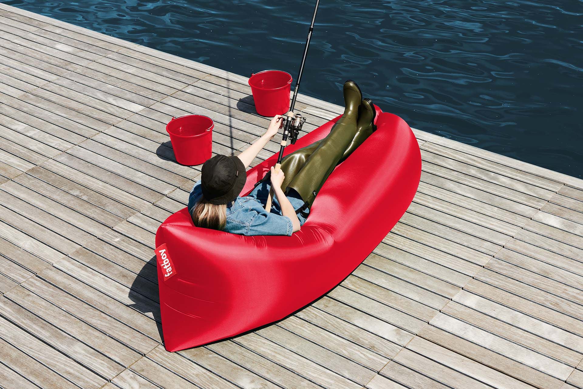 Fatboy Lamzac 3.0 Sitzsack Red