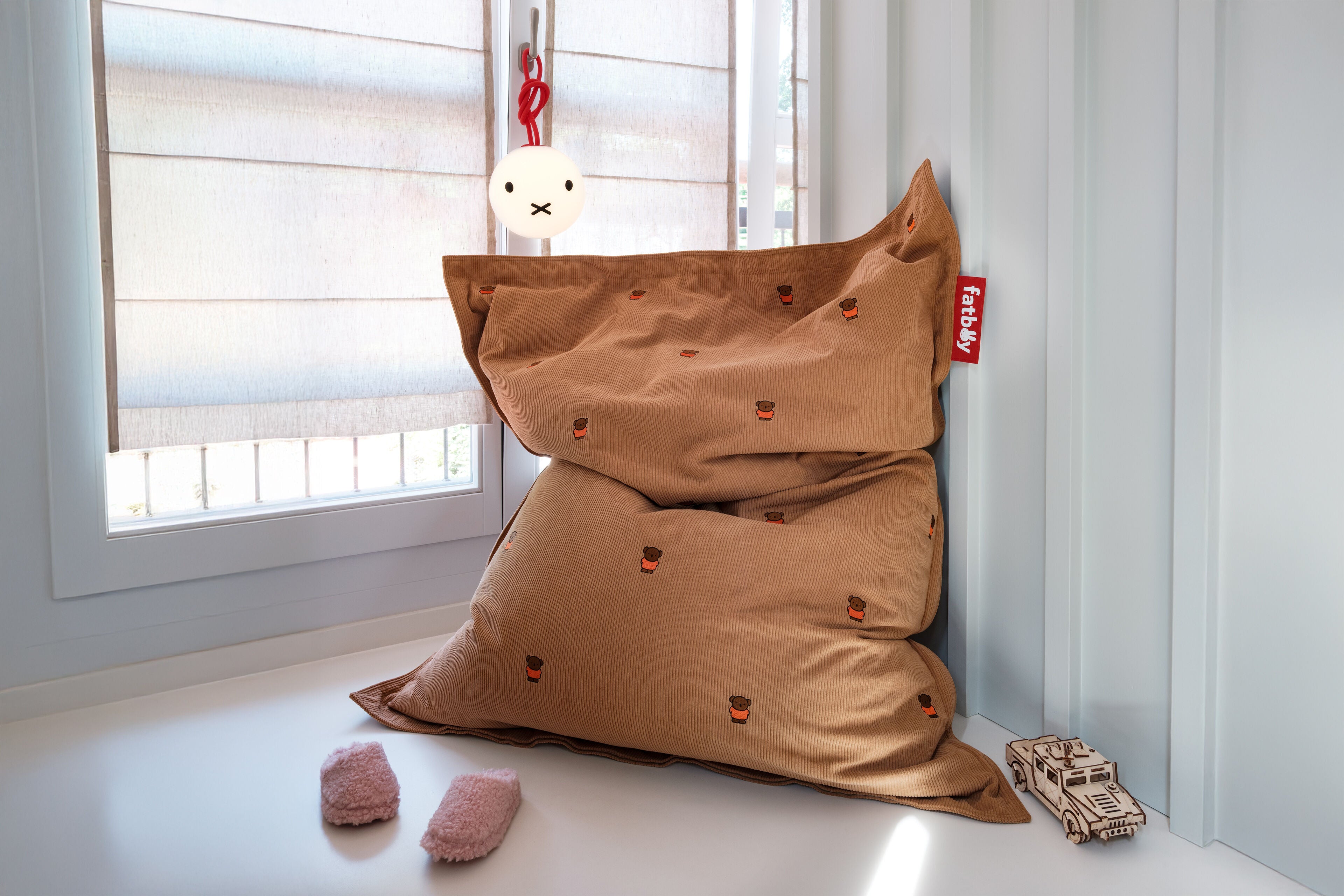 Fatboy Original Slim Cord x Boris Sitzsack Beige