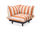 Fatboy Paletti Corner Seat Stripe Orange Creme (LEFT)