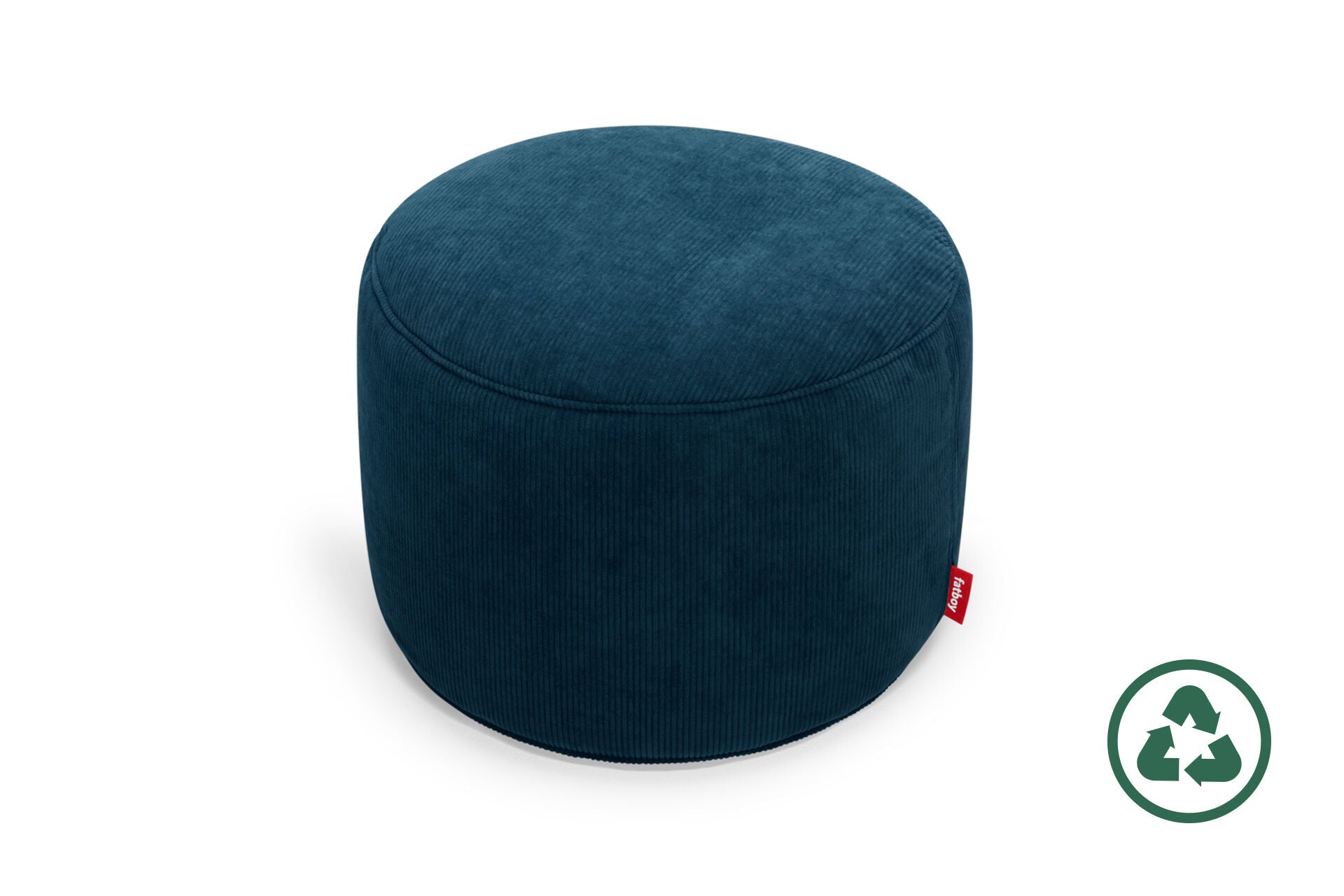 Fatboy Point Cord Hocker Deep Blue