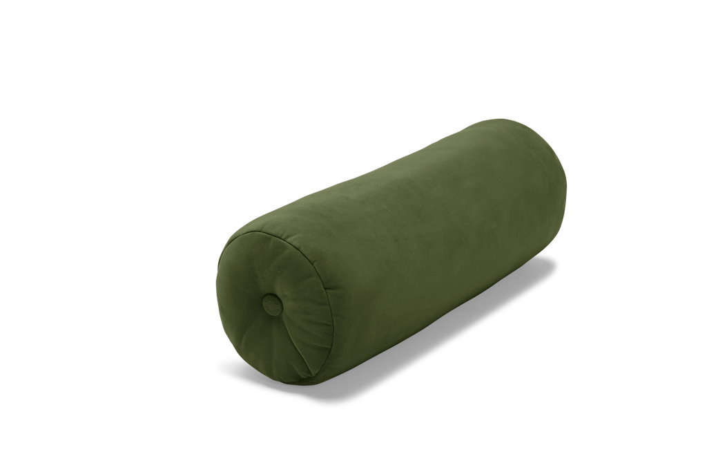 Fatboy Puff Rolster Pillow Velvet Kissen Deep Green