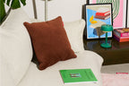 Fatboy Square Pillow Royal Velvet Kissen Tobacco