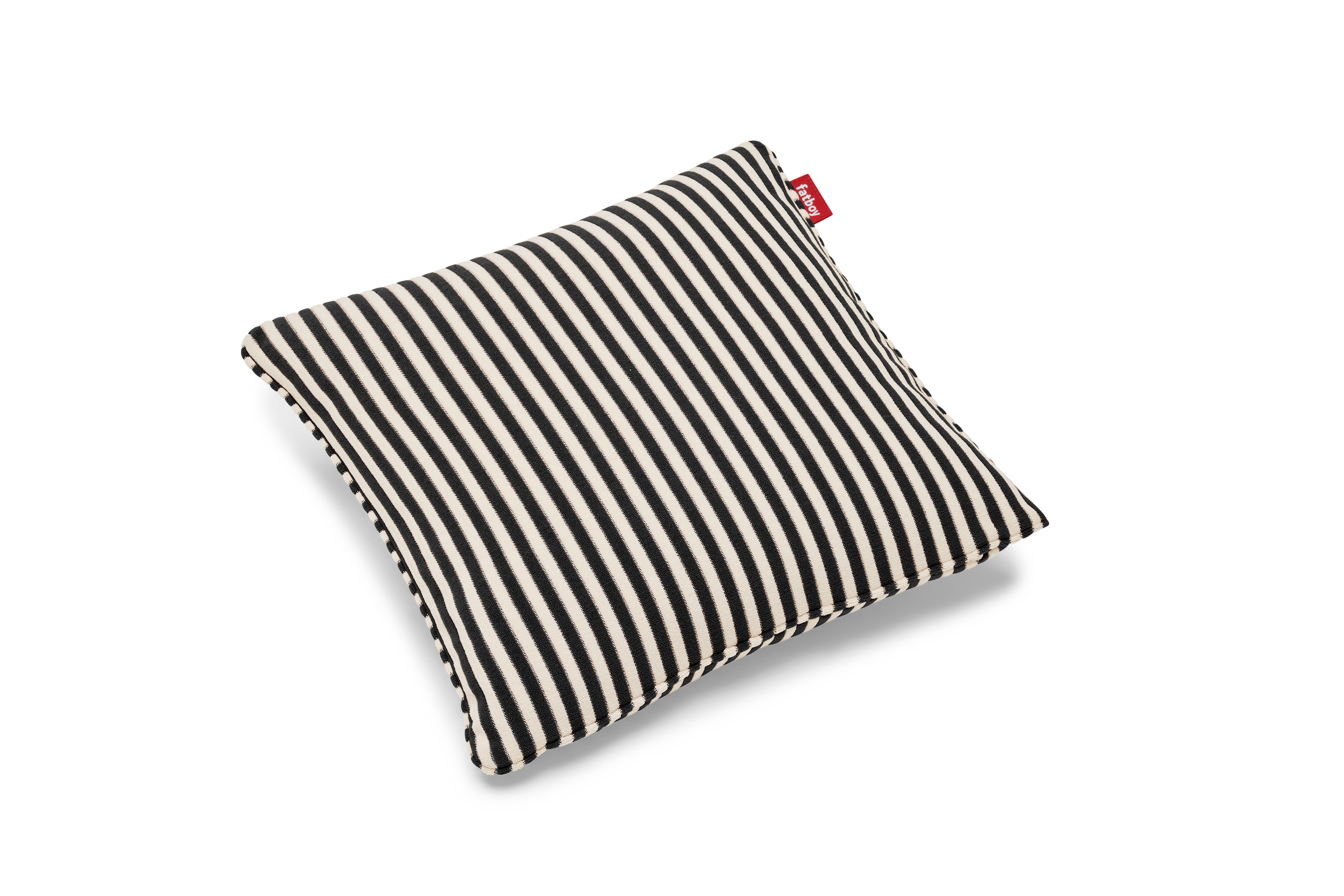 Fatboy Square Pillow Terry Kissen Black Creme