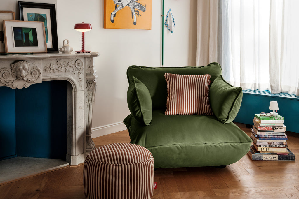 Fatboy Sumo Armrest Velvet Deep Green