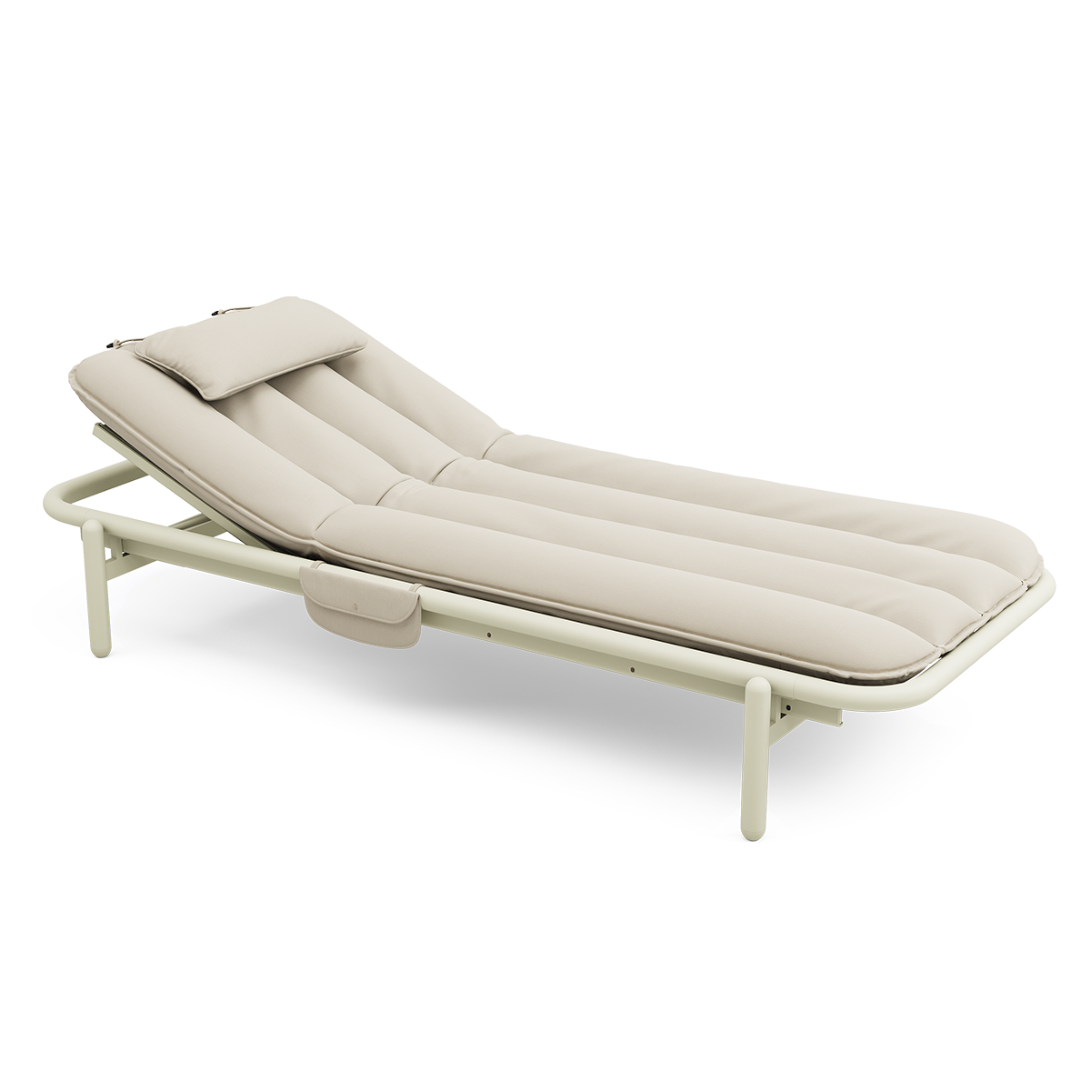 Fatboy Sunbun Daybed Mist Green / Stripe Orange Creme