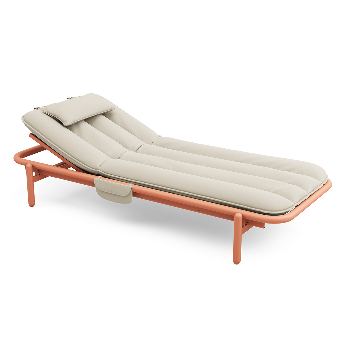 Fatboy Sunbun Daybed Desert / Stripe Orange Creme